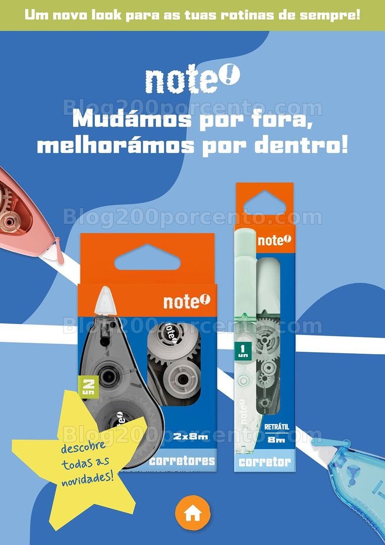 Antevisão Folheto NOTE Regresso às Aulas Promoções até 21 setembro